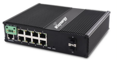 Wisynergy Networks Industrial Layer 2 Managed POE Switch (WI-MS-D-OFS-PE-M2IGSF2T8) - Wisynergy