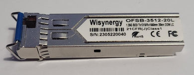 Wisynergy Networks SFP 1000 BASE Simplex LC 1310nm 20Km - Wisynergy