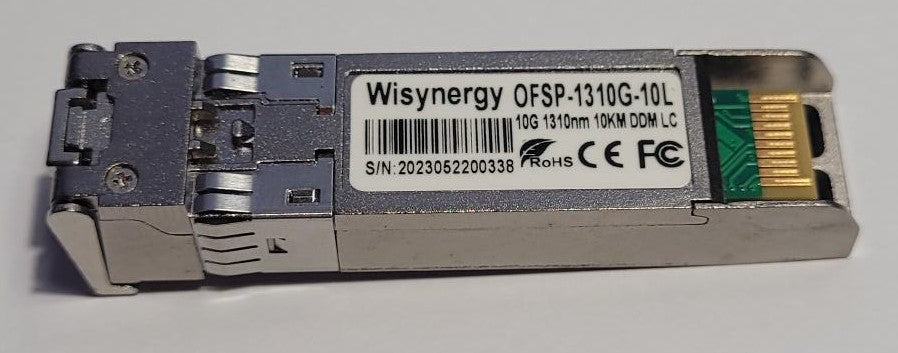 Wisynergy Networks SFP+ 10G BASE Duplex LC 1310nm 10Km - Wisynergy